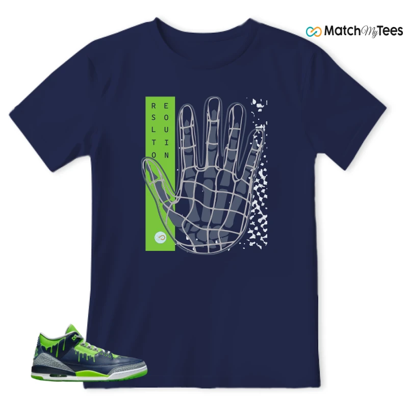 NIKE AIR JORDAN 3 DOERNBECHER HUGO SNEAKER Matching Tees t-shirt