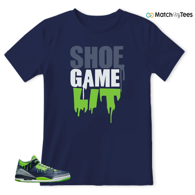 NIKE AIR JORDAN 3 DOERNBECHER HUGO SNEAKER Matching Tees t-shirt