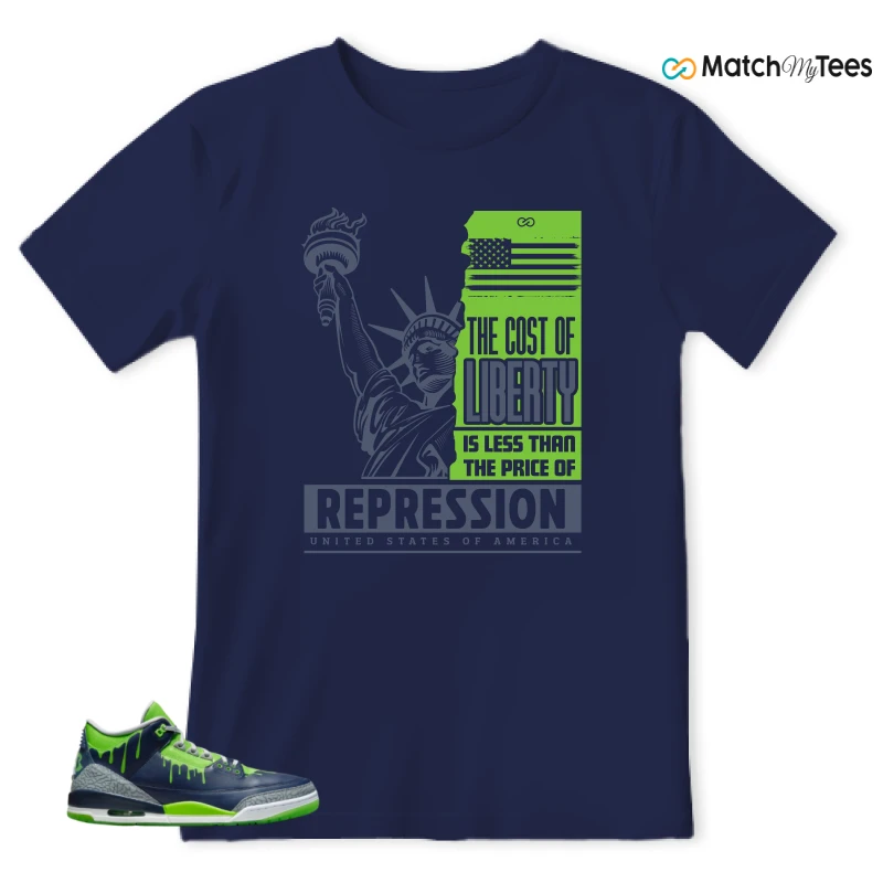 NIKE AIR JORDAN 3 DOERNBECHER HUGO SNEAKER Matching Tees t-shirt