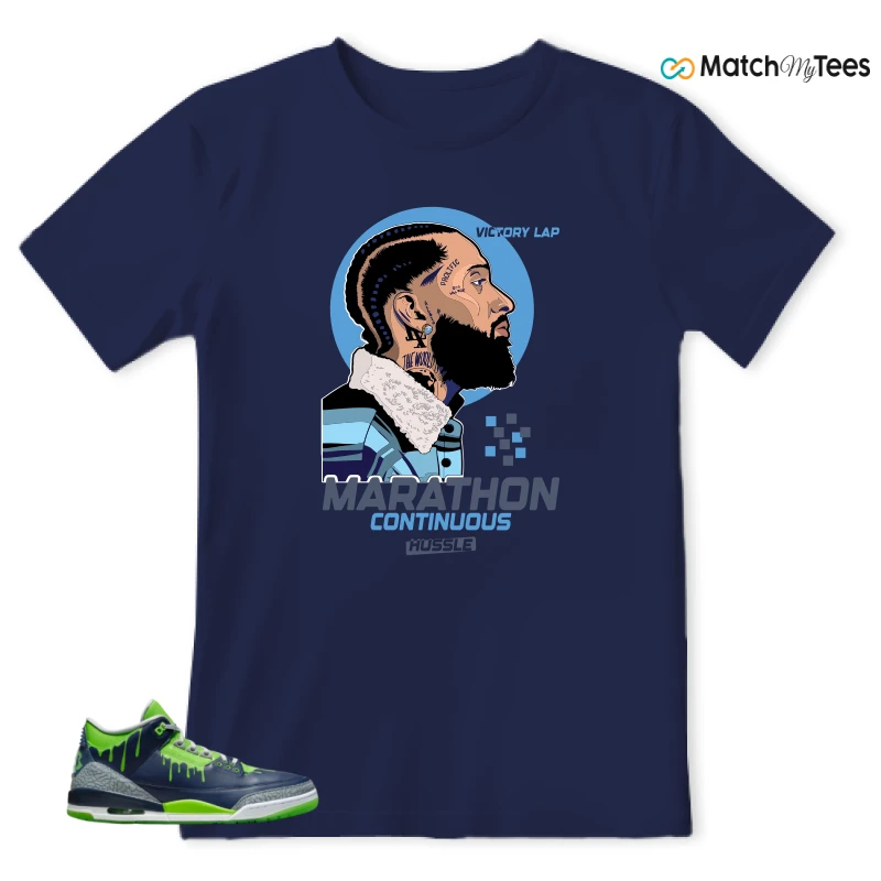 NIKE AIR JORDAN 3 DOERNBECHER HUGO SNEAKER Matching Tees t-shirt