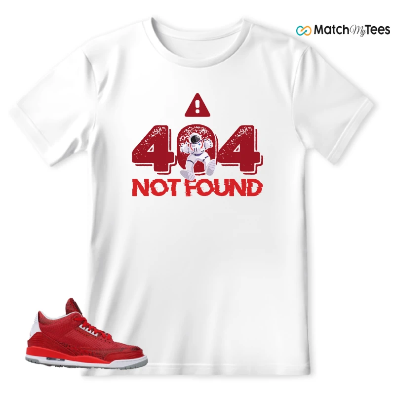 NIKE AIR JORDAN 3 JBF CUSTOM VALENTINE'S DAY SNEAKER Matching Tees t-shirt
