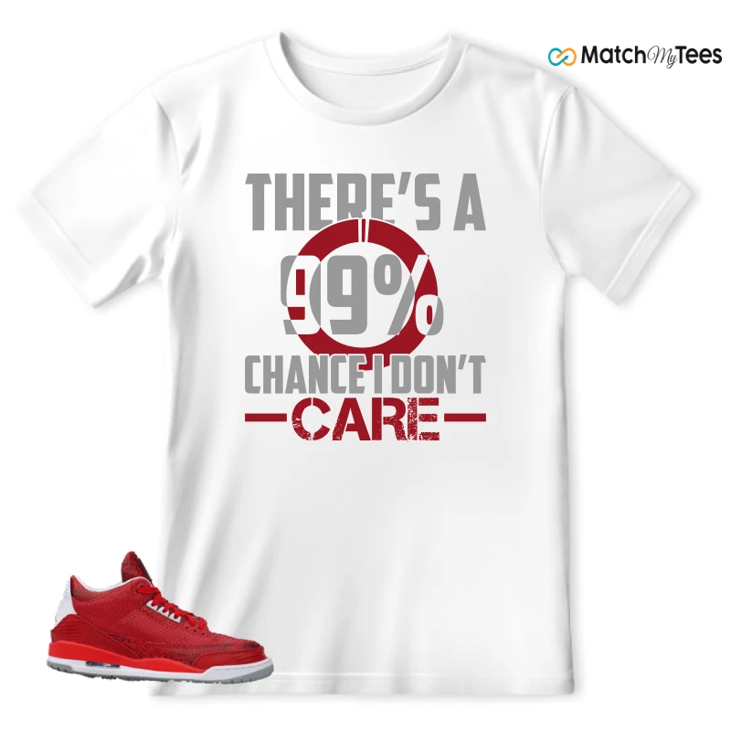NIKE AIR JORDAN 3 JBF CUSTOM VALENTINE'S DAY SNEAKER Matching Tees t-shirt