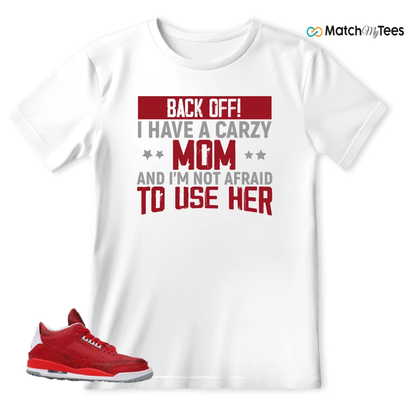 NIKE AIR JORDAN 3 JBF CUSTOM VALENTINE'S DAY SNEAKER Matching Tees t-shirt
