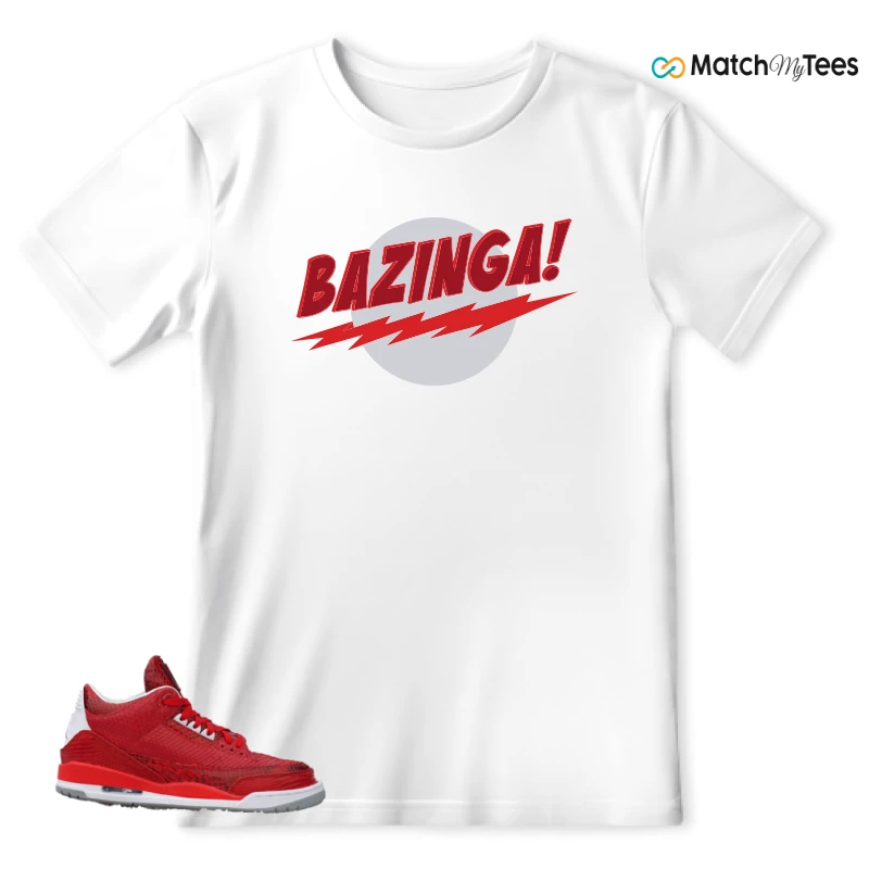NIKE AIR JORDAN 3 JBF CUSTOM VALENTINE'S DAY SNEAKER Matching Tees t-shirt