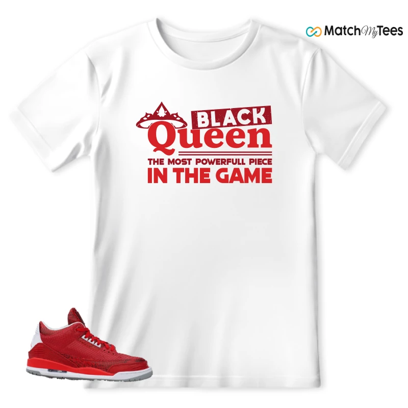 NIKE AIR JORDAN 3 JBF CUSTOM VALENTINE'S DAY SNEAKER Matching Tees t-shirt