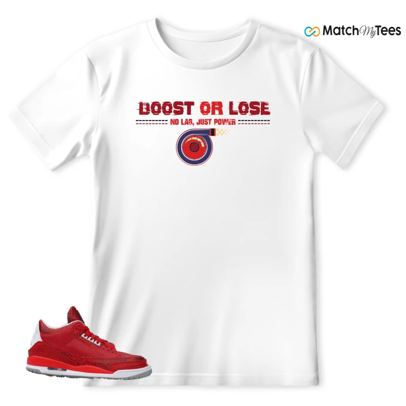 NIKE AIR JORDAN 3 JBF CUSTOM VALENTINE'S DAY SNEAKER Matching Tees t-shirt