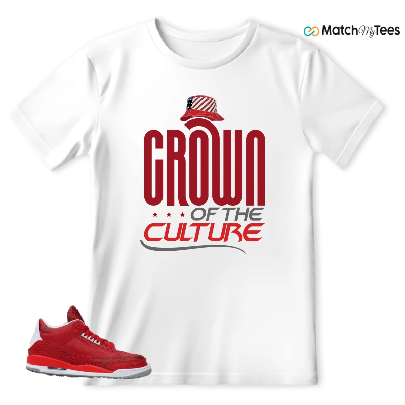 NIKE AIR JORDAN 3 JBF CUSTOM VALENTINE'S DAY SNEAKER Matching Tees t-shirt