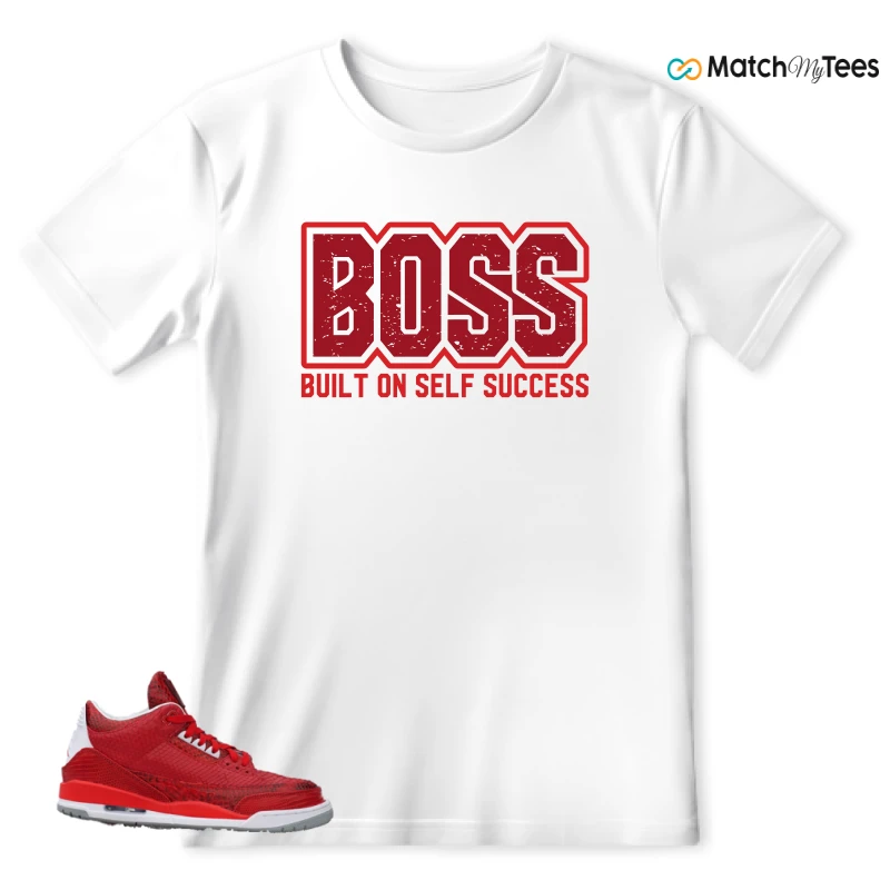 NIKE AIR JORDAN 3 JBF CUSTOM VALENTINE'S DAY SNEAKER Matching Tees t-shirt