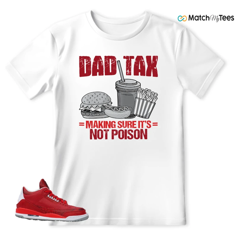 NIKE AIR JORDAN 3 JBF CUSTOM VALENTINE'S DAY SNEAKER Matching Tees t-shirt