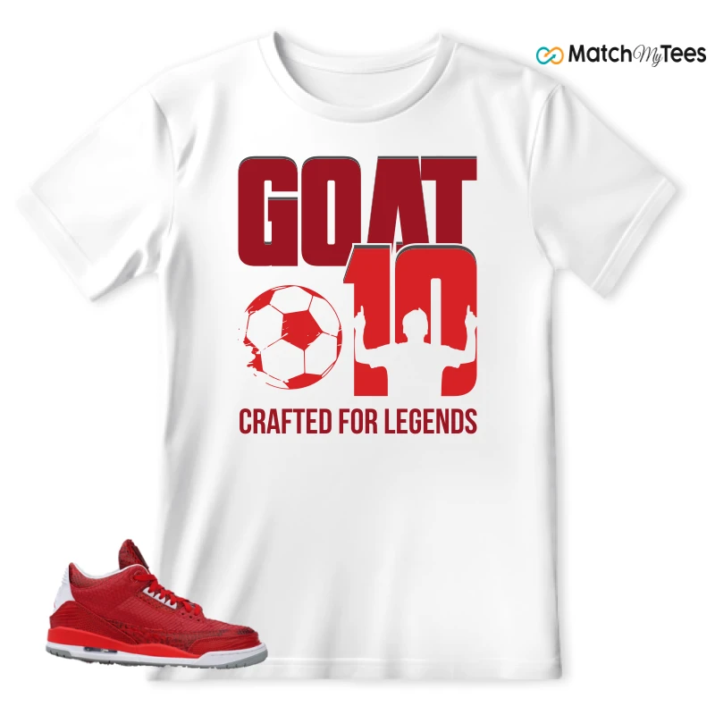 NIKE AIR JORDAN 3 JBF CUSTOM VALENTINE'S DAY SNEAKER Matching Tees t-shirt
