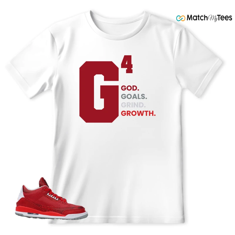 NIKE AIR JORDAN 3 JBF CUSTOM VALENTINE'S DAY SNEAKER Matching Tees t-shirt