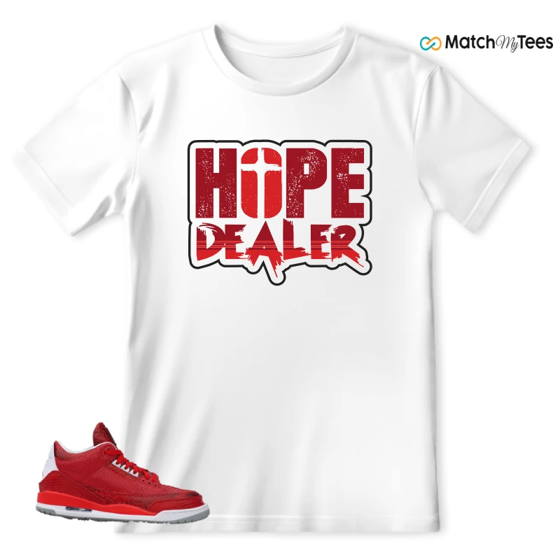 NIKE AIR JORDAN 3 JBF CUSTOM VALENTINE'S DAY SNEAKER Matching Tees t-shirt