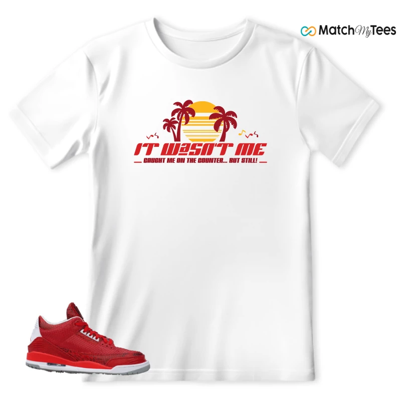NIKE AIR JORDAN 3 JBF CUSTOM VALENTINE'S DAY SNEAKER Matching Tees t-shirt