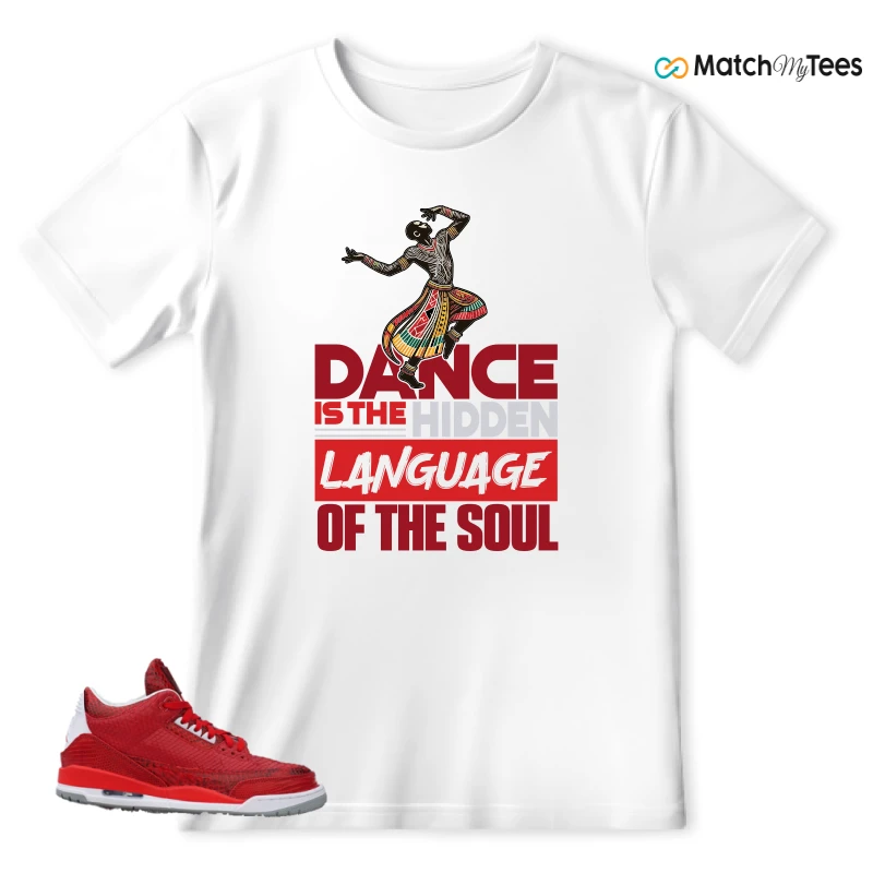 NIKE AIR JORDAN 3 JBF CUSTOM VALENTINE'S DAY SNEAKER Matching Tees t-shirt
