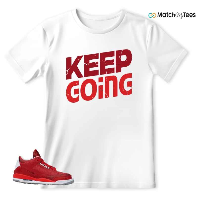 NIKE AIR JORDAN 3 JBF CUSTOM VALENTINE'S DAY SNEAKER Matching Tees t-shirt
