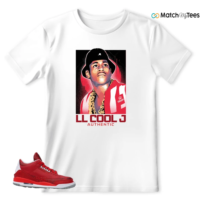 NIKE AIR JORDAN 3 JBF CUSTOM VALENTINE'S DAY SNEAKER Matching Tees t-shirt