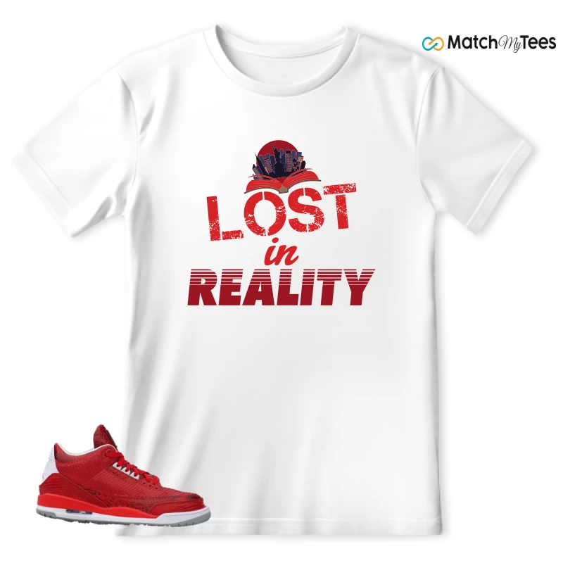 NIKE AIR JORDAN 3 JBF CUSTOM VALENTINE'S DAY SNEAKER Matching Tees t-shirt