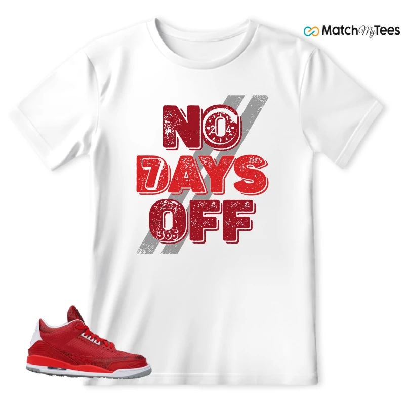 NIKE AIR JORDAN 3 JBF CUSTOM VALENTINE'S DAY SNEAKER Matching Tees t-shirt