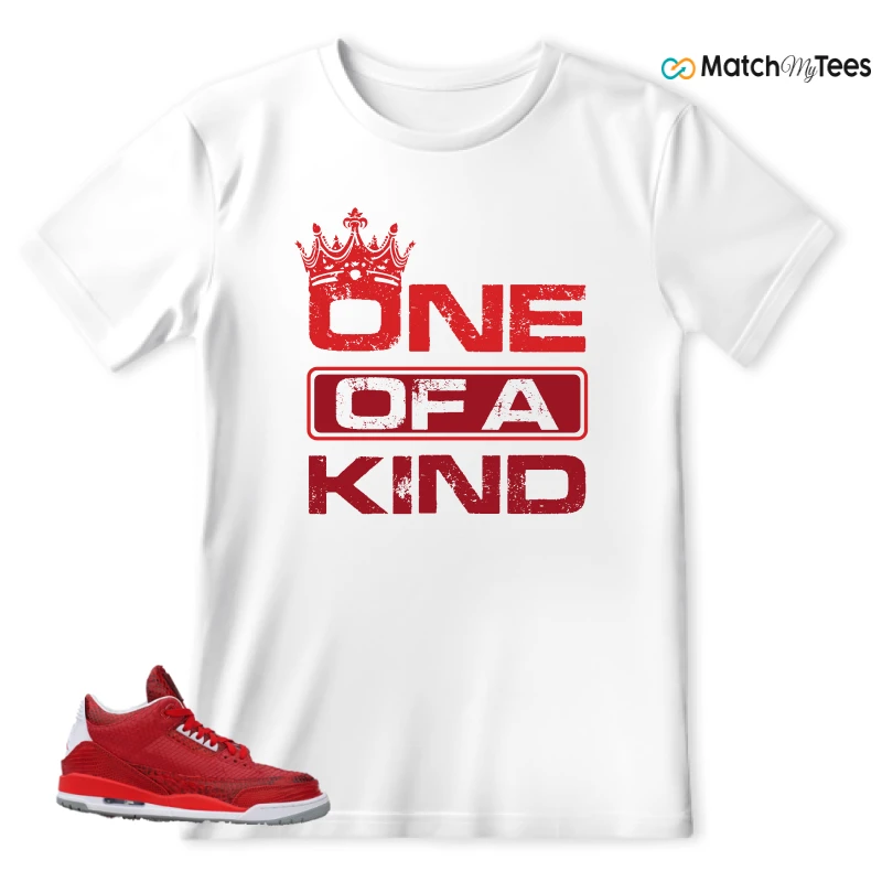 NIKE AIR JORDAN 3 JBF CUSTOM VALENTINE'S DAY SNEAKER Matching Tees t-shirt