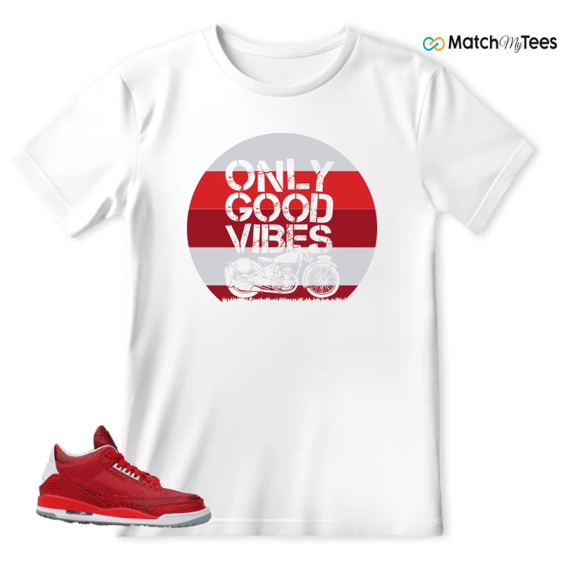 NIKE AIR JORDAN 3 JBF CUSTOM VALENTINE'S DAY SNEAKER Matching Tees t-shirt