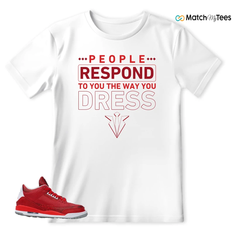 NIKE AIR JORDAN 3 JBF CUSTOM VALENTINE'S DAY SNEAKER Matching Tees t-shirt