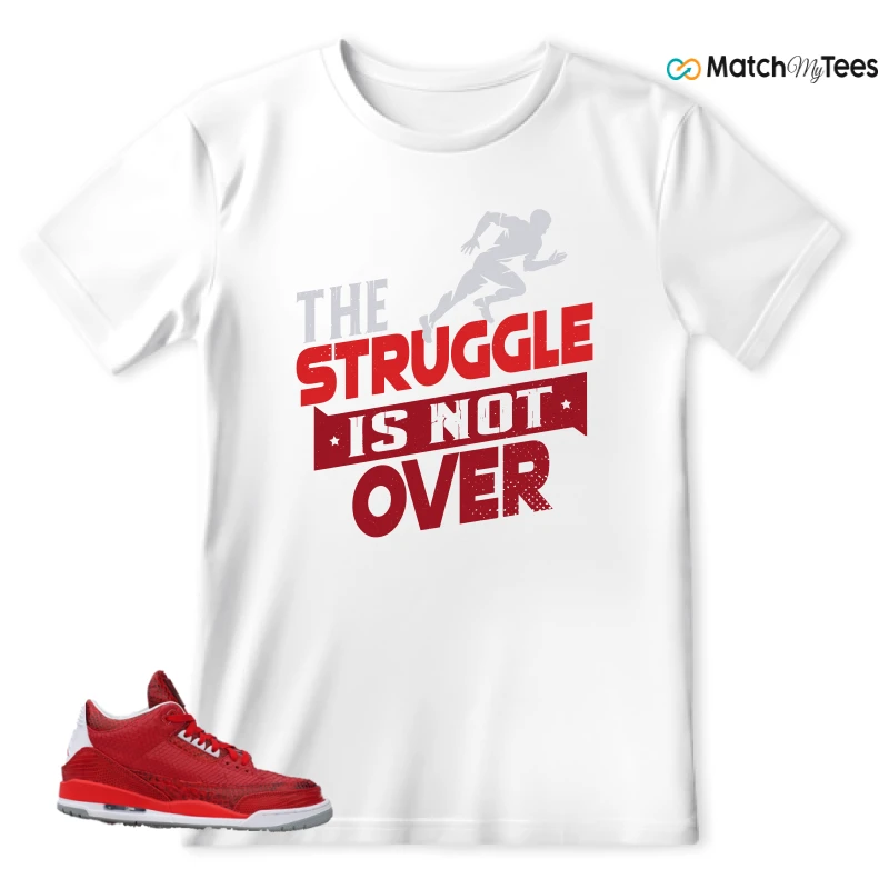 NIKE AIR JORDAN 3 JBF CUSTOM VALENTINE'S DAY SNEAKER Matching Tees t-shirt