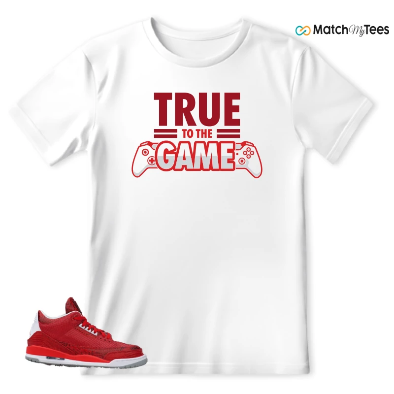 NIKE AIR JORDAN 3 JBF CUSTOM VALENTINE'S DAY SNEAKER Matching Tees t-shirt