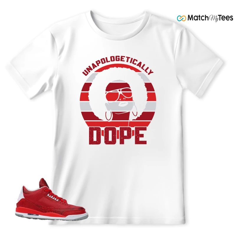 NIKE AIR JORDAN 3 JBF CUSTOM VALENTINE'S DAY SNEAKER Matching Tees t-shirt