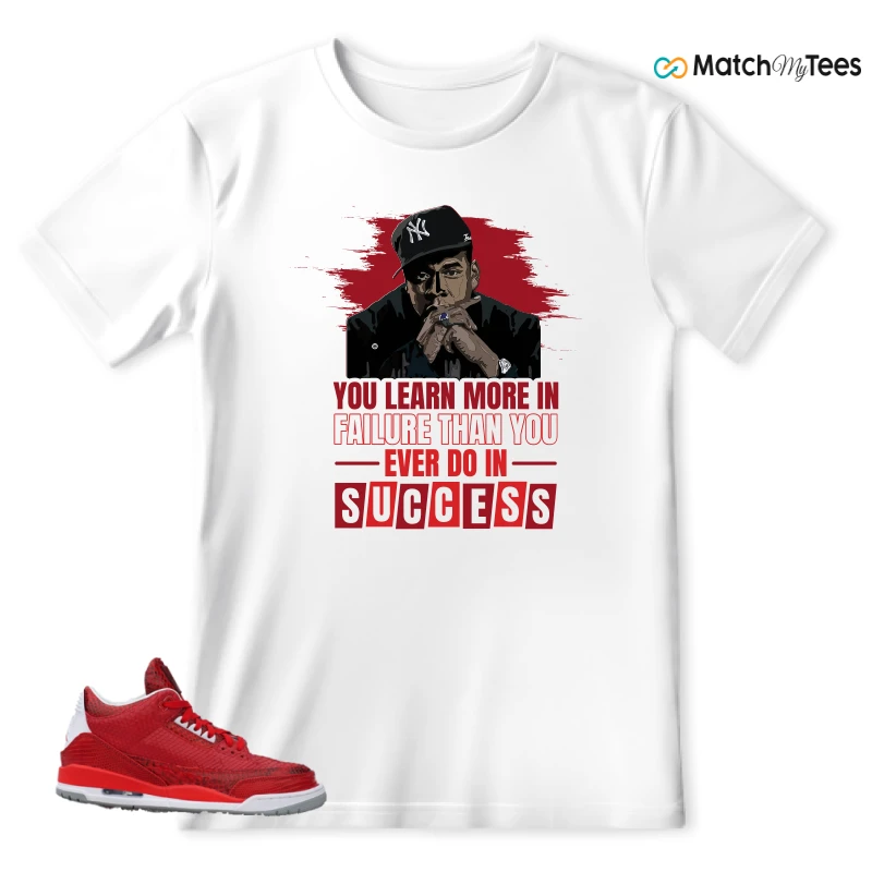 NIKE AIR JORDAN 3 JBF CUSTOM VALENTINE'S DAY SNEAKER Matching Tees t-shirt