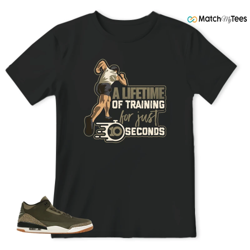 NIKE AIR JORDAN 3 RETRO FAMILY AFFAIR SNEAKER Matching Tees t-shirt