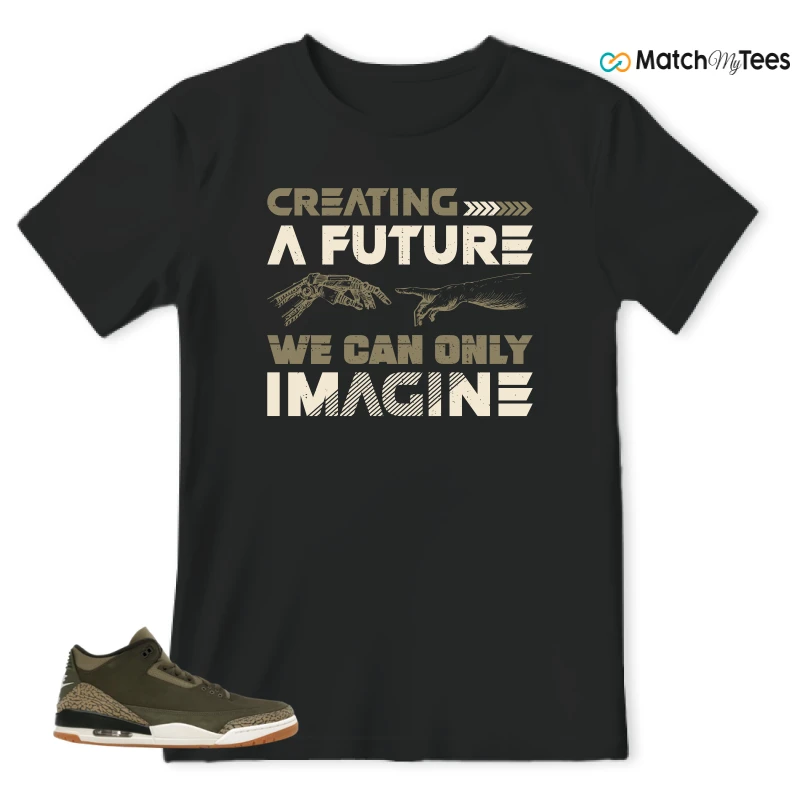 NIKE AIR JORDAN 3 RETRO FAMILY AFFAIR SNEAKER Matching Tees t-shirt