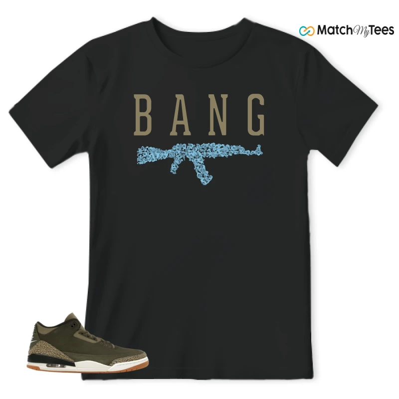 NIKE AIR JORDAN 3 RETRO FAMILY AFFAIR SNEAKER Matching Tees t-shirt