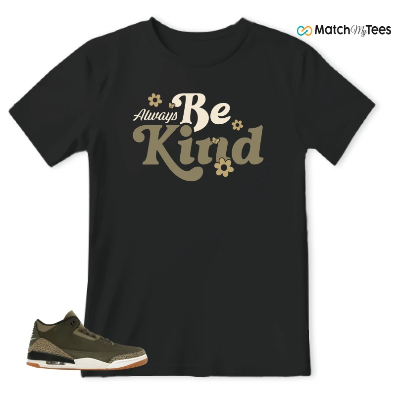 NIKE AIR JORDAN 3 RETRO FAMILY AFFAIR SNEAKER Matching Tees t-shirt