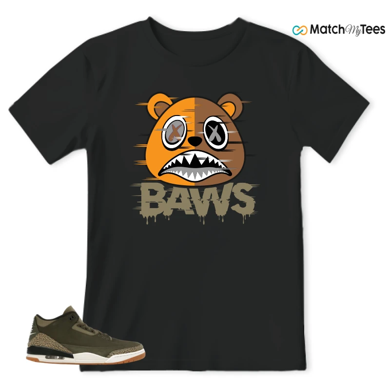 NIKE AIR JORDAN 3 RETRO FAMILY AFFAIR SNEAKER Matching Tees t-shirt