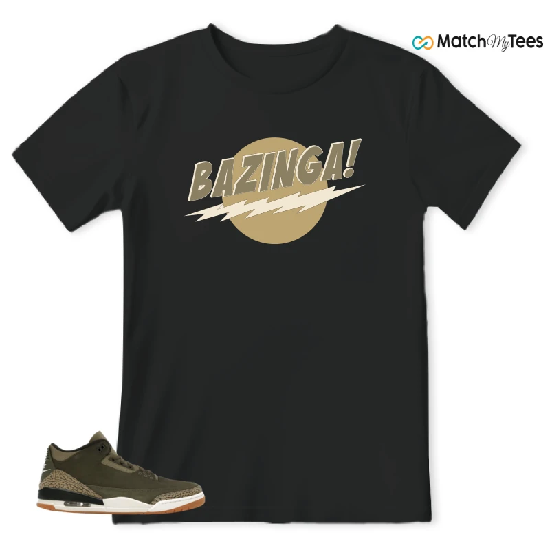 NIKE AIR JORDAN 3 RETRO FAMILY AFFAIR SNEAKER Matching Tees t-shirt