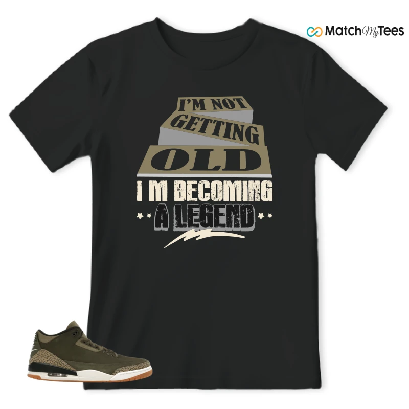 NIKE AIR JORDAN 3 RETRO FAMILY AFFAIR SNEAKER Matching Tees t-shirt