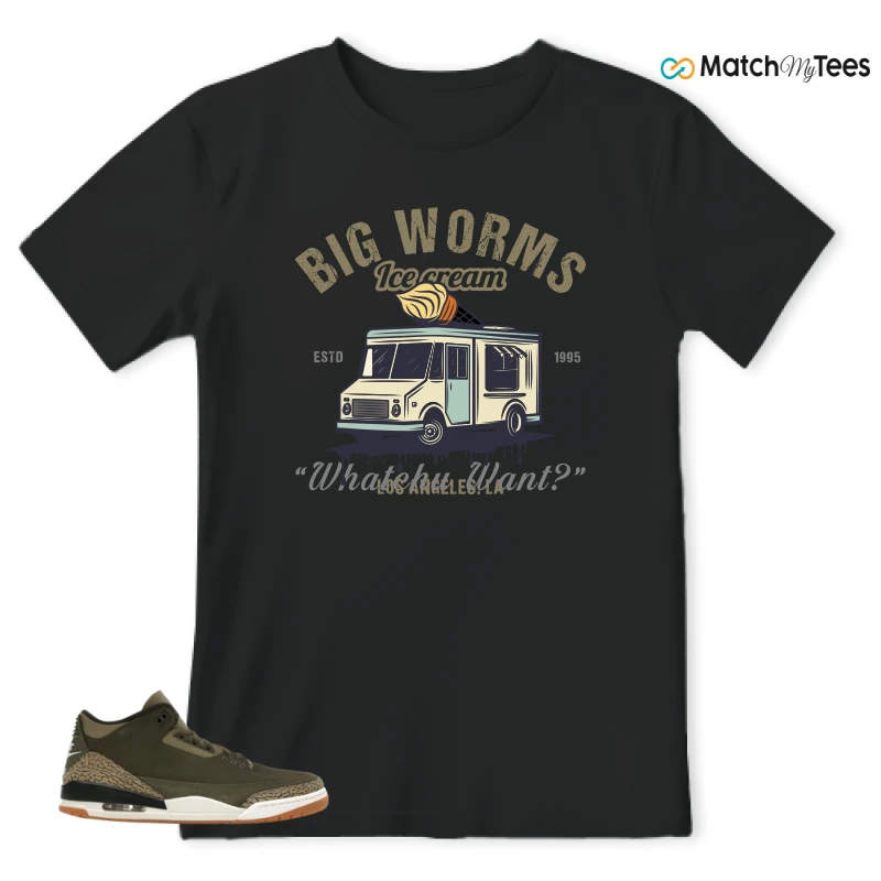 NIKE AIR JORDAN 3 RETRO FAMILY AFFAIR SNEAKER Matching Tees t-shirt