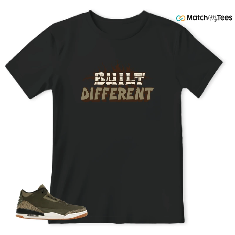 NIKE AIR JORDAN 3 RETRO FAMILY AFFAIR SNEAKER Matching Tees t-shirt