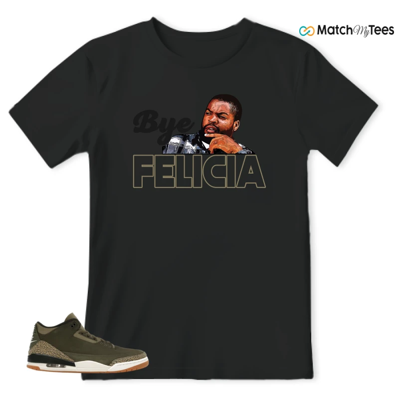 NIKE AIR JORDAN 3 RETRO FAMILY AFFAIR SNEAKER Matching Tees t-shirt