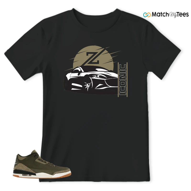 NIKE AIR JORDAN 3 RETRO FAMILY AFFAIR SNEAKER Matching Tees t-shirt
