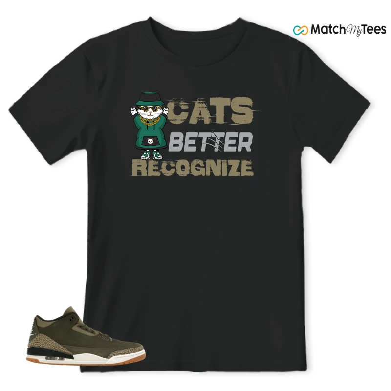 NIKE AIR JORDAN 3 RETRO FAMILY AFFAIR SNEAKER Matching Tees t-shirt