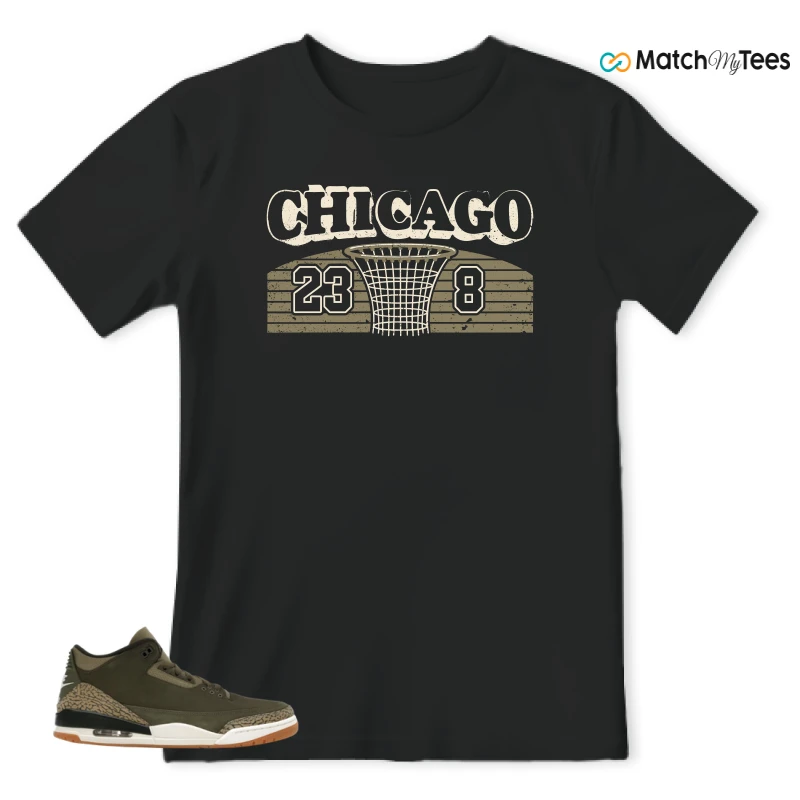 NIKE AIR JORDAN 3 RETRO FAMILY AFFAIR SNEAKER Matching Tees t-shirt