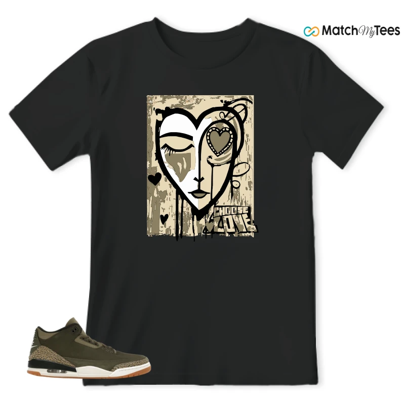 NIKE AIR JORDAN 3 RETRO FAMILY AFFAIR SNEAKER Matching Tees t-shirt