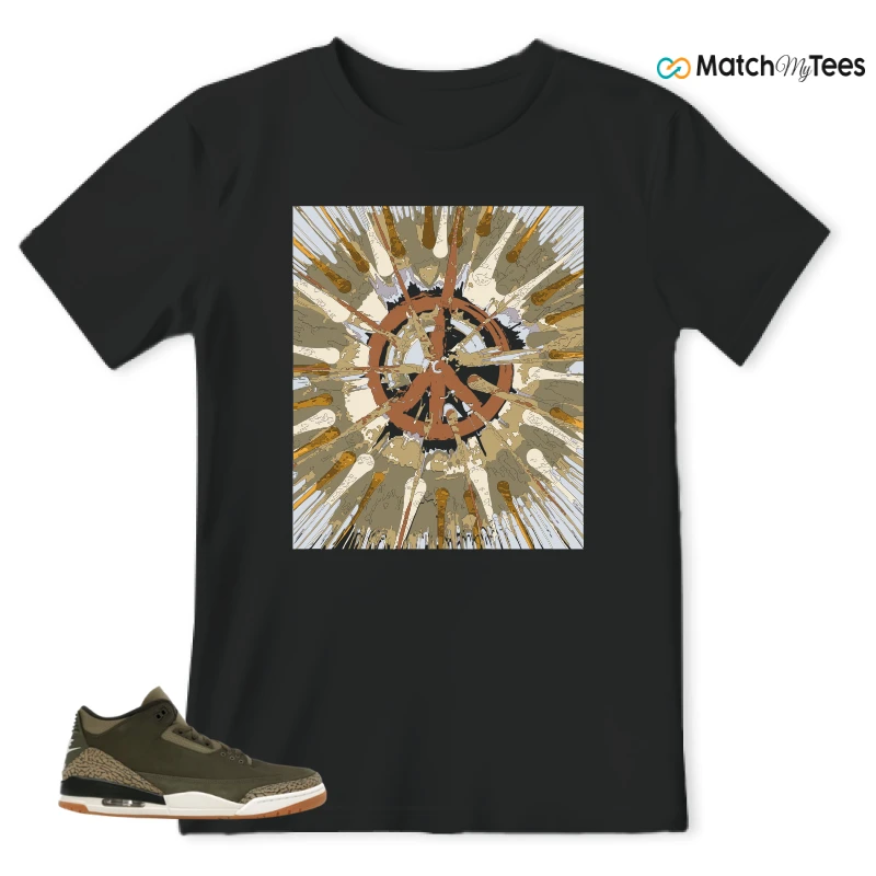 NIKE AIR JORDAN 3 RETRO FAMILY AFFAIR SNEAKER Matching Tees t-shirt