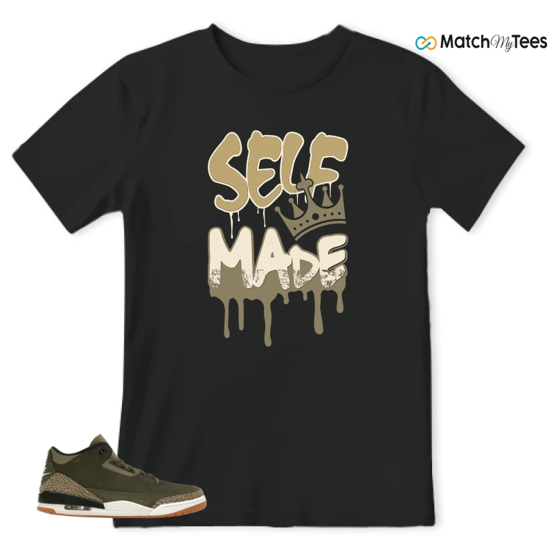 NIKE AIR JORDAN 3 RETRO FAMILY AFFAIR SNEAKER Matching Tees t-shirt