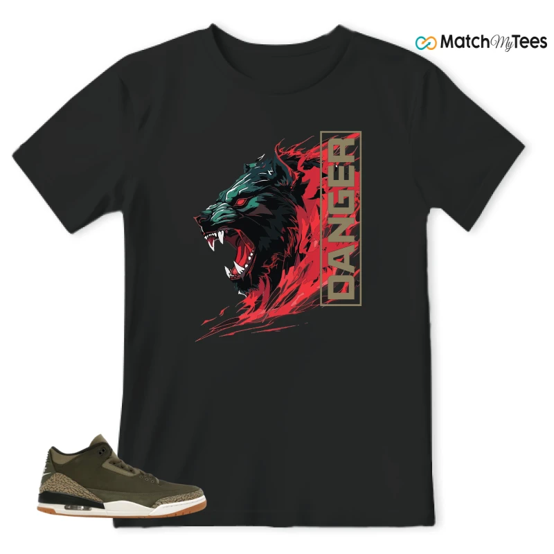 NIKE AIR JORDAN 3 RETRO FAMILY AFFAIR SNEAKER Matching Tees t-shirt