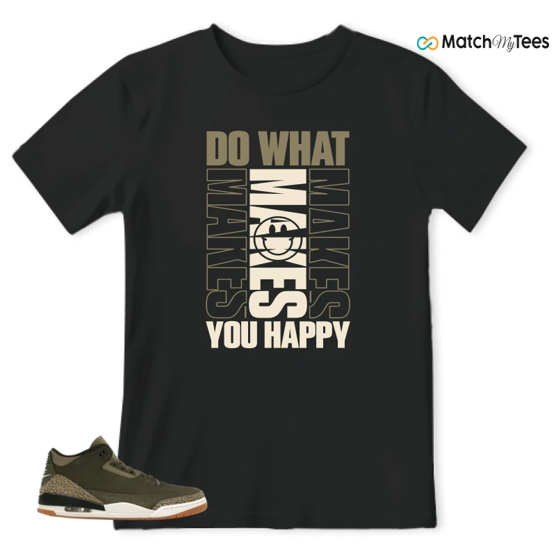 NIKE AIR JORDAN 3 RETRO FAMILY AFFAIR SNEAKER Matching Tees t-shirt