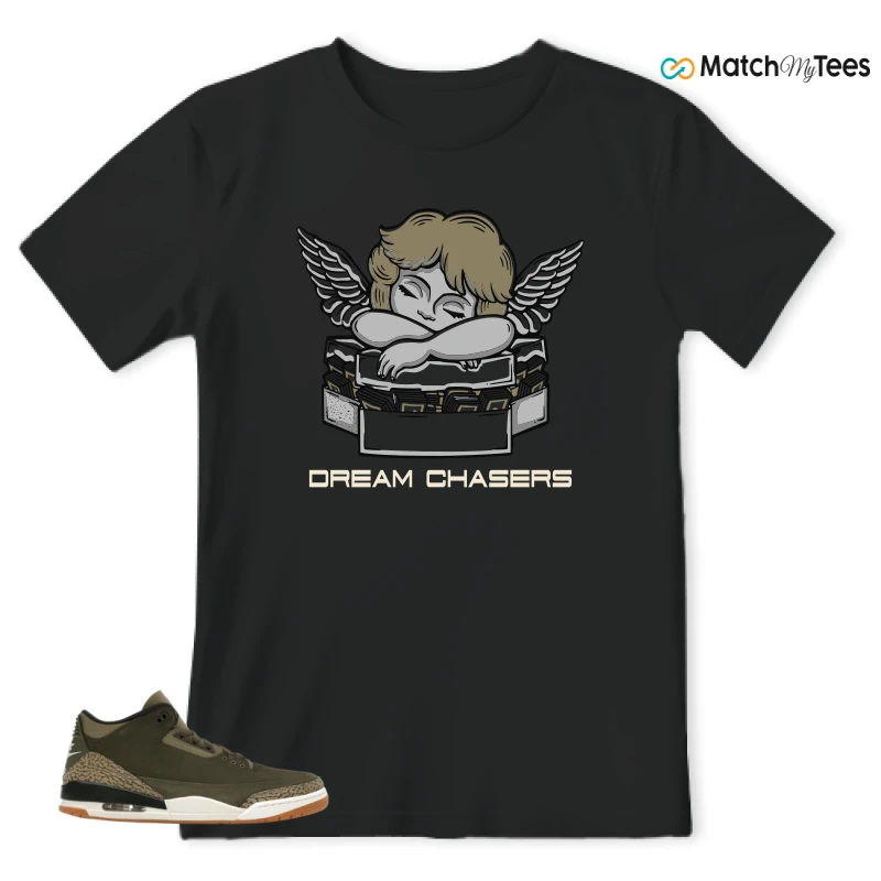 NIKE AIR JORDAN 3 RETRO FAMILY AFFAIR SNEAKER Matching Tees t-shirt