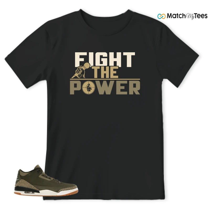 NIKE AIR JORDAN 3 RETRO FAMILY AFFAIR SNEAKER Matching Tees t-shirt