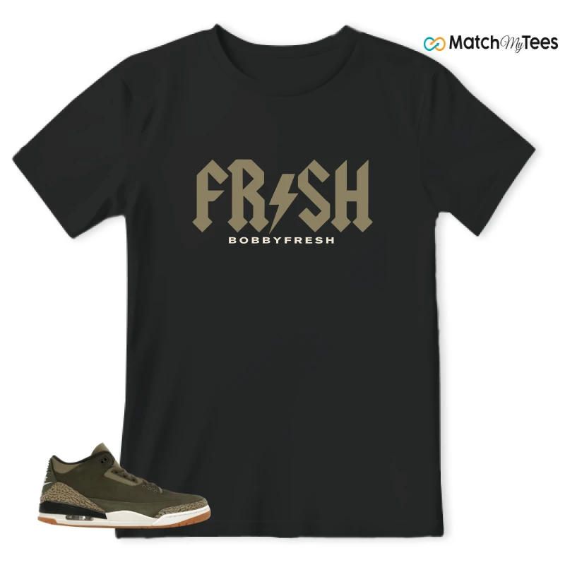 NIKE AIR JORDAN 3 RETRO FAMILY AFFAIR SNEAKER Matching Tees t-shirt